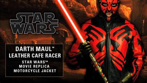 ud replicas star wars jacket|UD Replicas Star Wars Darth Maul Cafe Racer Jacket Promo.